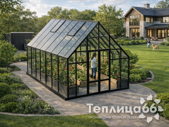 Теплица botanik Style 45 Maximum под стекло, ширина 3,6 м. (калькулятор)